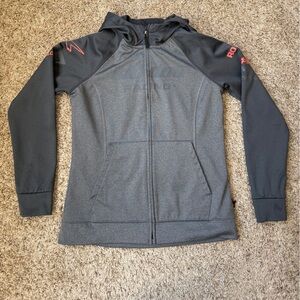 Gray Ski-Doo Full-Zip Hoodie